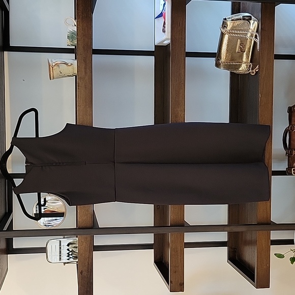 H&M navy and black midi dress - Picture 5 of 6